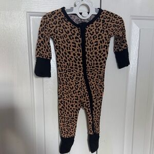 Little Sleepies Classic Leopard Zippy